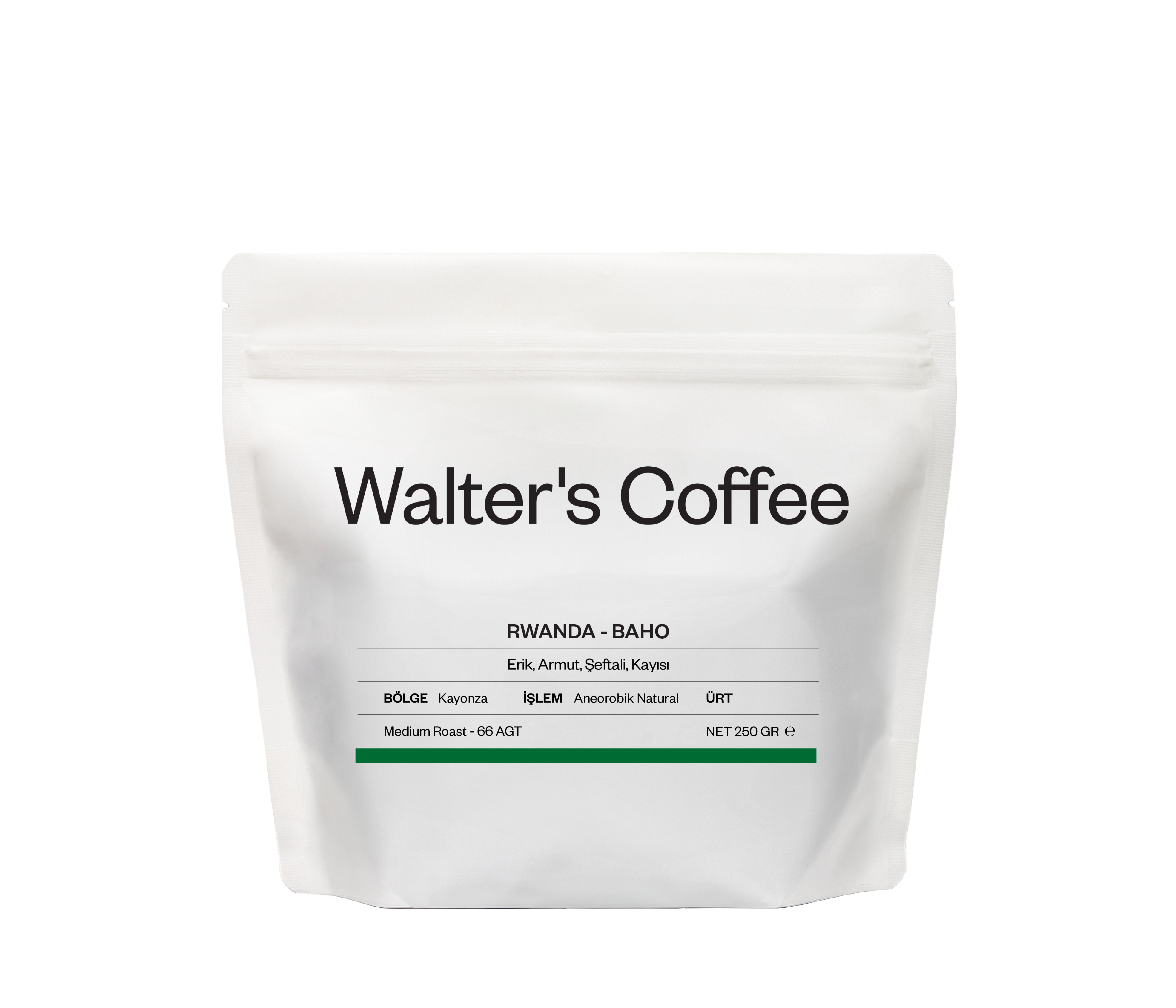 Rwanda Baho Anaerobik Natural Specialty Kahve 250GR - Walter's Coffee