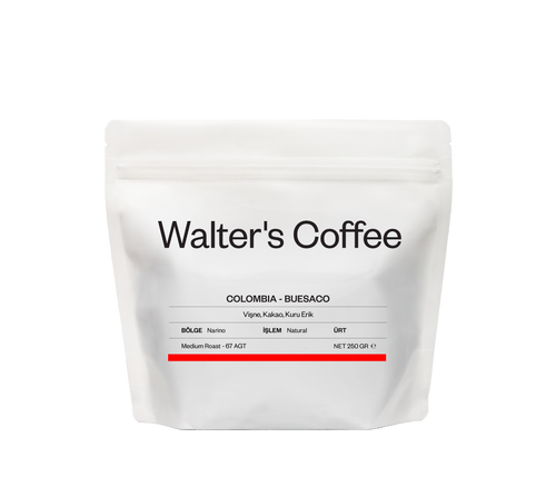 Colombia Buesaco Natural Specialty Kahve 250GR - Walter's Coffee Nariño