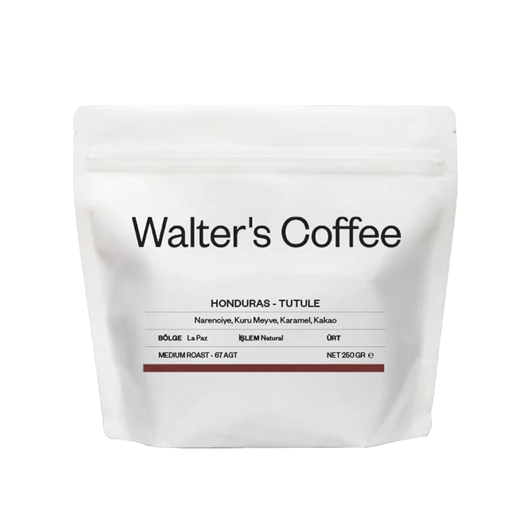 Honduras Tutule Natural Specialty Kahve 250GR - Walter's Coffee