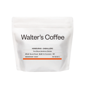Honduras Caballero Extended Natural Specialty Kahve 250GR - Walter's Coffee