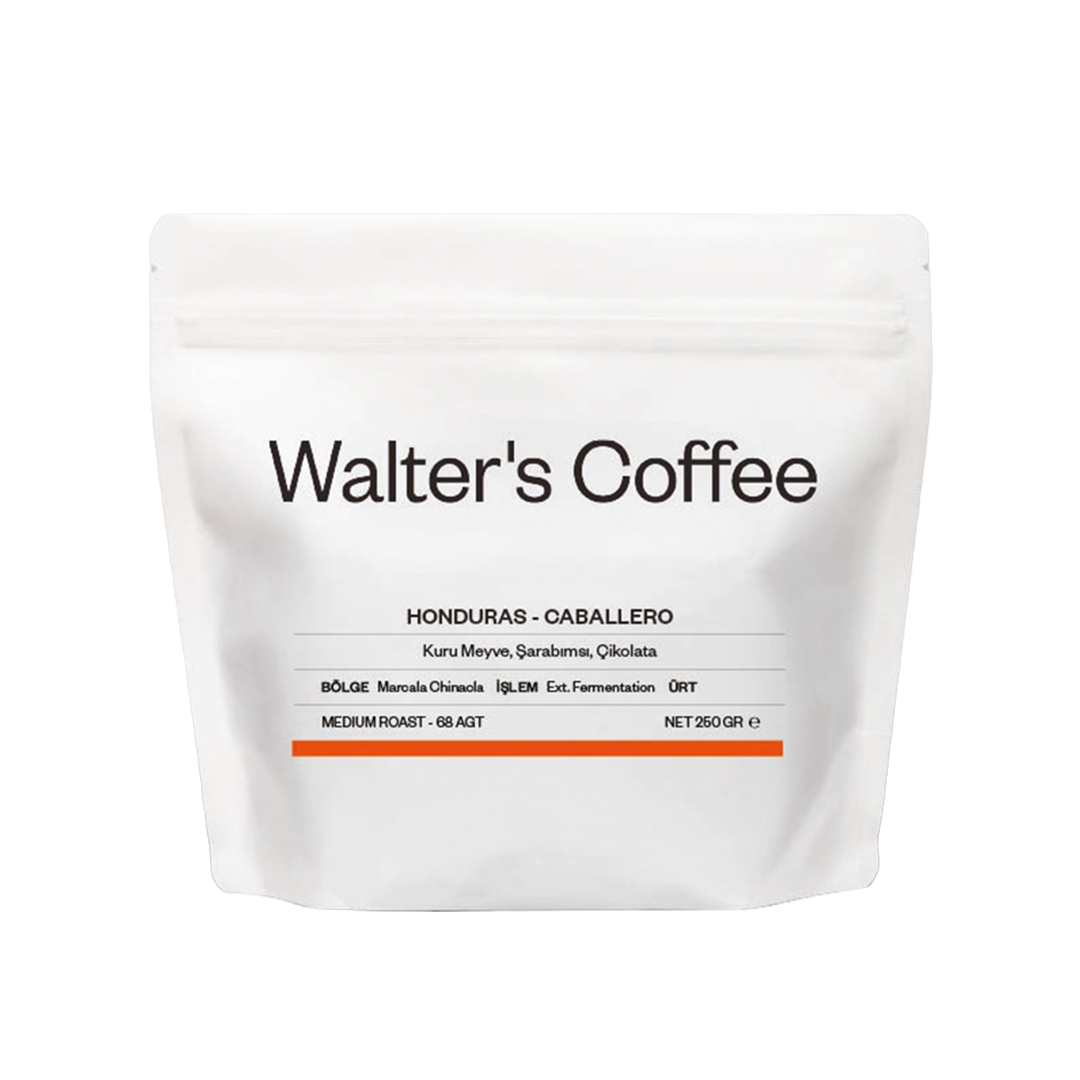 Honduras Caballero Extended Natural Specialty Kahve 250GR - Walter's Coffee