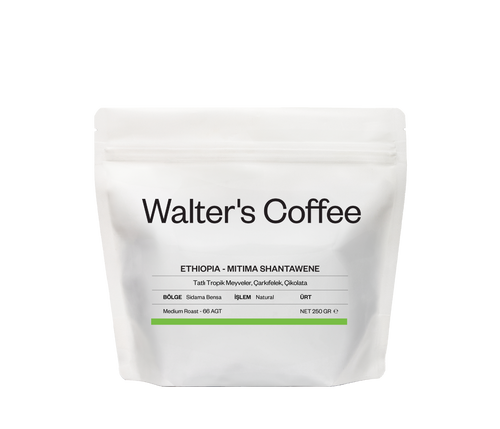 Ethiopia Mitima Shantawene Natural Specialty Kahve 250GR - Walter's Coffee Sidama
